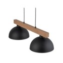 Lampa wisząca TK-Lighting OSLO TKL4711  Lampa sufitowa kolor - sosna - czarny styl Skandynawski  Industrialny