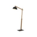 Lampa podłogowa TK-Lighting OSLO TKL5582 kolor - sosna - czarny styl Skandynawski  Industrialny