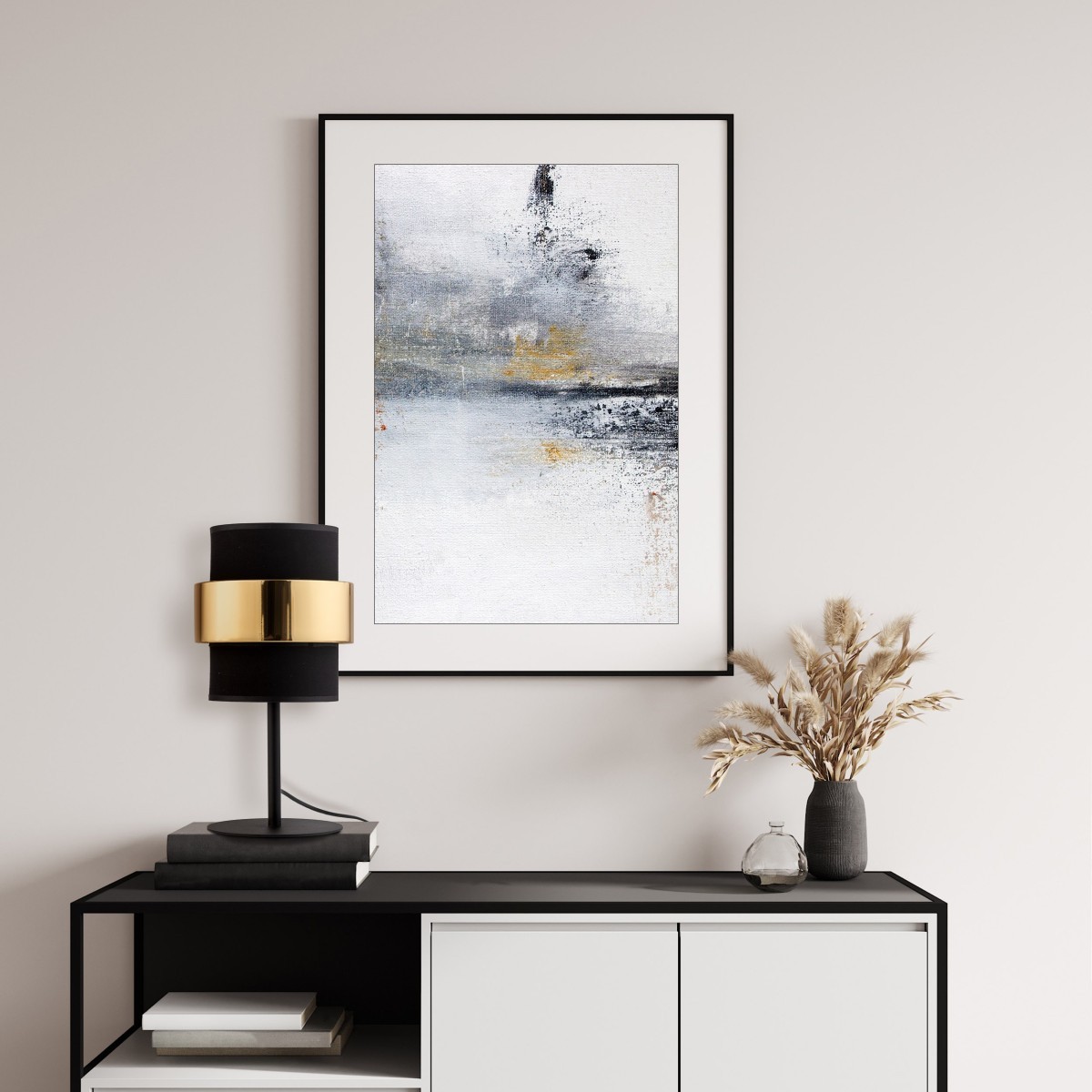 Lampka nocna TK-Lighting CALISTO TKL4705 kolor - czarny - złoty styl Nowoczesny  Glamour