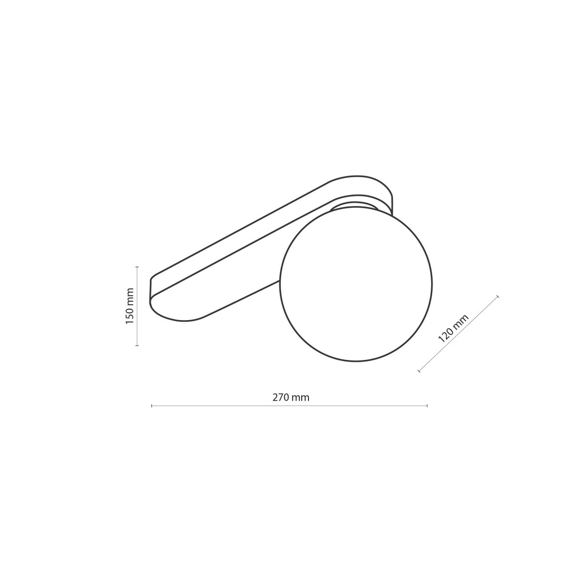 Lampa sufitowa TK-Lighting BIANCA TKL4698  Kinkiet kolor - złoty - biały styl Nowoczesny  Glamour