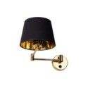Kinkiet TK-Lighting GLORY TKL6483 kolor - złoty - czarny styl Nowoczesny  Glamour