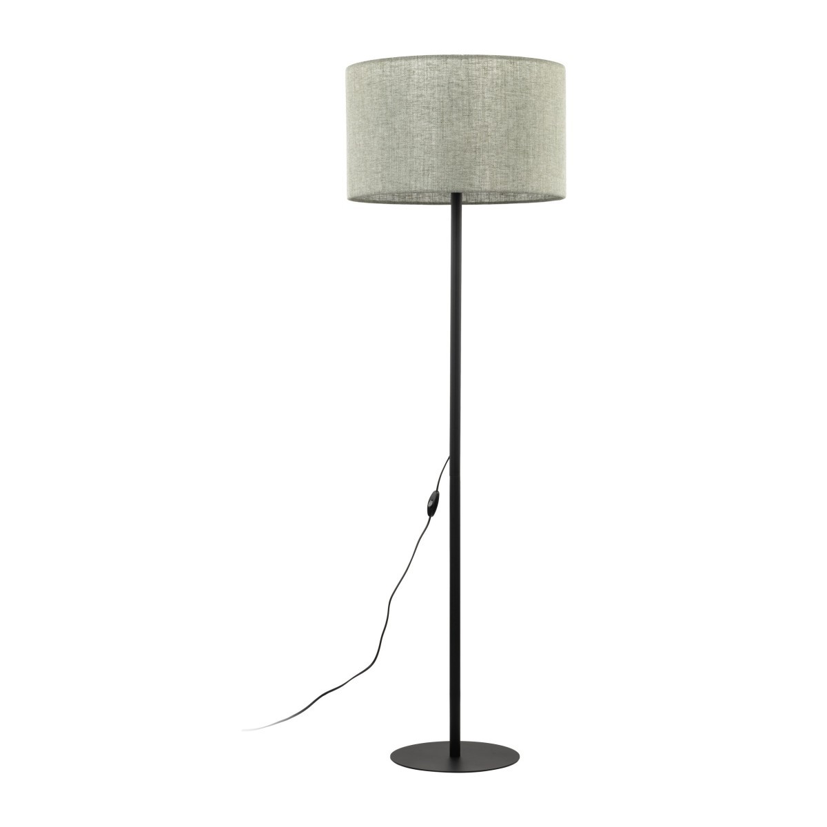 Lampa podłogowa TK-Lighting EARTH TKL5476 kolor - czarny - Zielony styl Klasyczny  Minimalistyczny