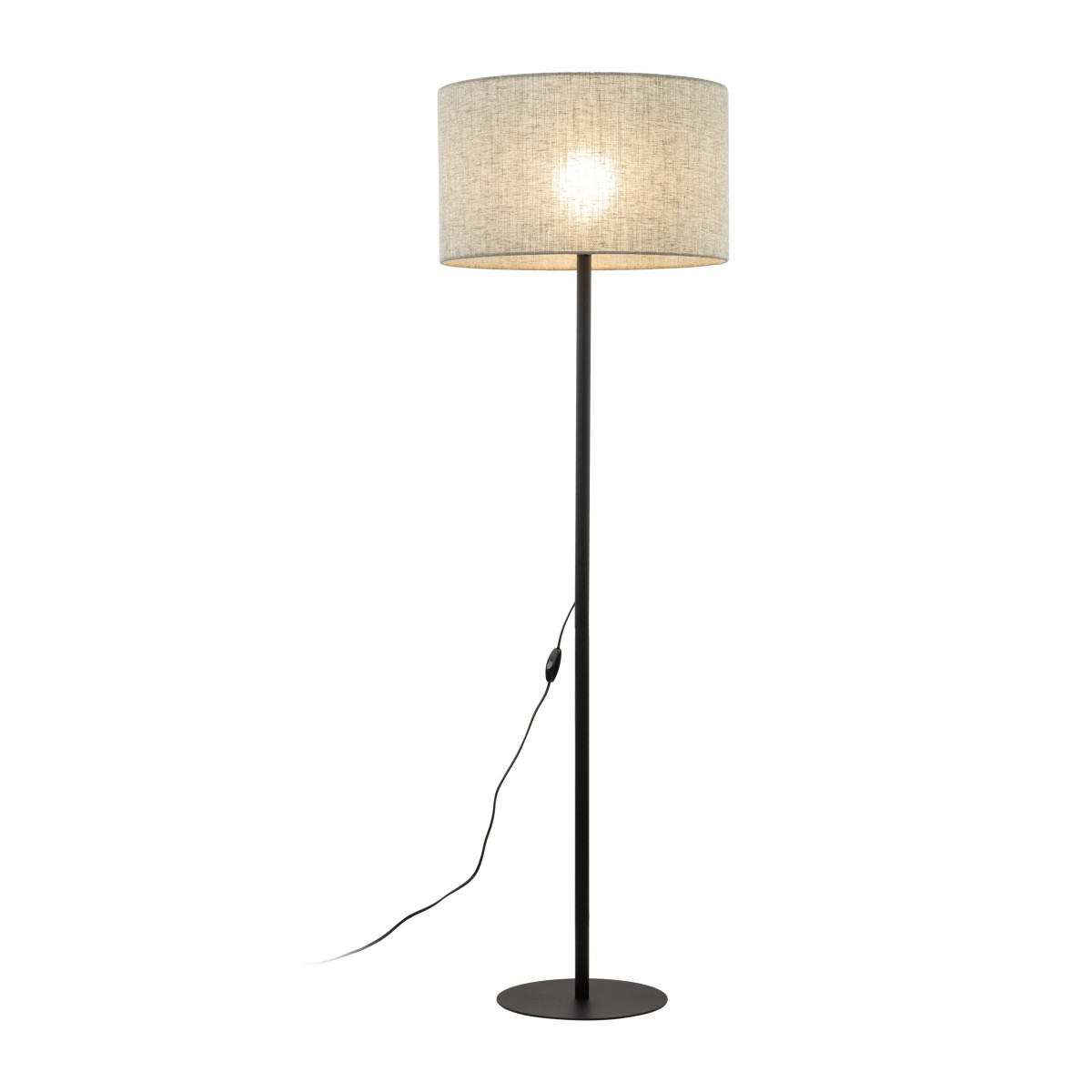 Lampa podłogowa TK-Lighting EARTH TKL5476 kolor - czarny - Zielony styl Klasyczny  Minimalistyczny