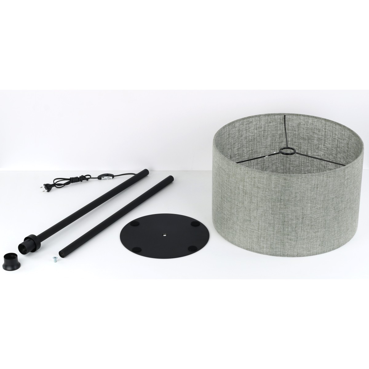 Lampa podłogowa TK-Lighting EARTH TKL5476 kolor - czarny - Zielony styl Klasyczny  Minimalistyczny