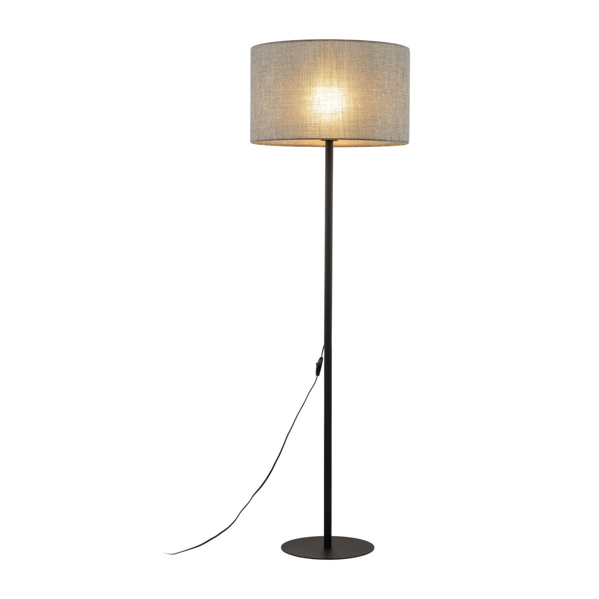 Lampa podłogowa TK-Lighting EARTH TKL5475 kolor - czarny - grafitowy styl Klasyczny  Minimalistyczny