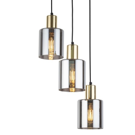 Lampa wisząca TK-Lighting SIERRA TKL6663  Lampa sufitowa kolor - złoty - czarny styl Nowoczesny  Minimalistyczny