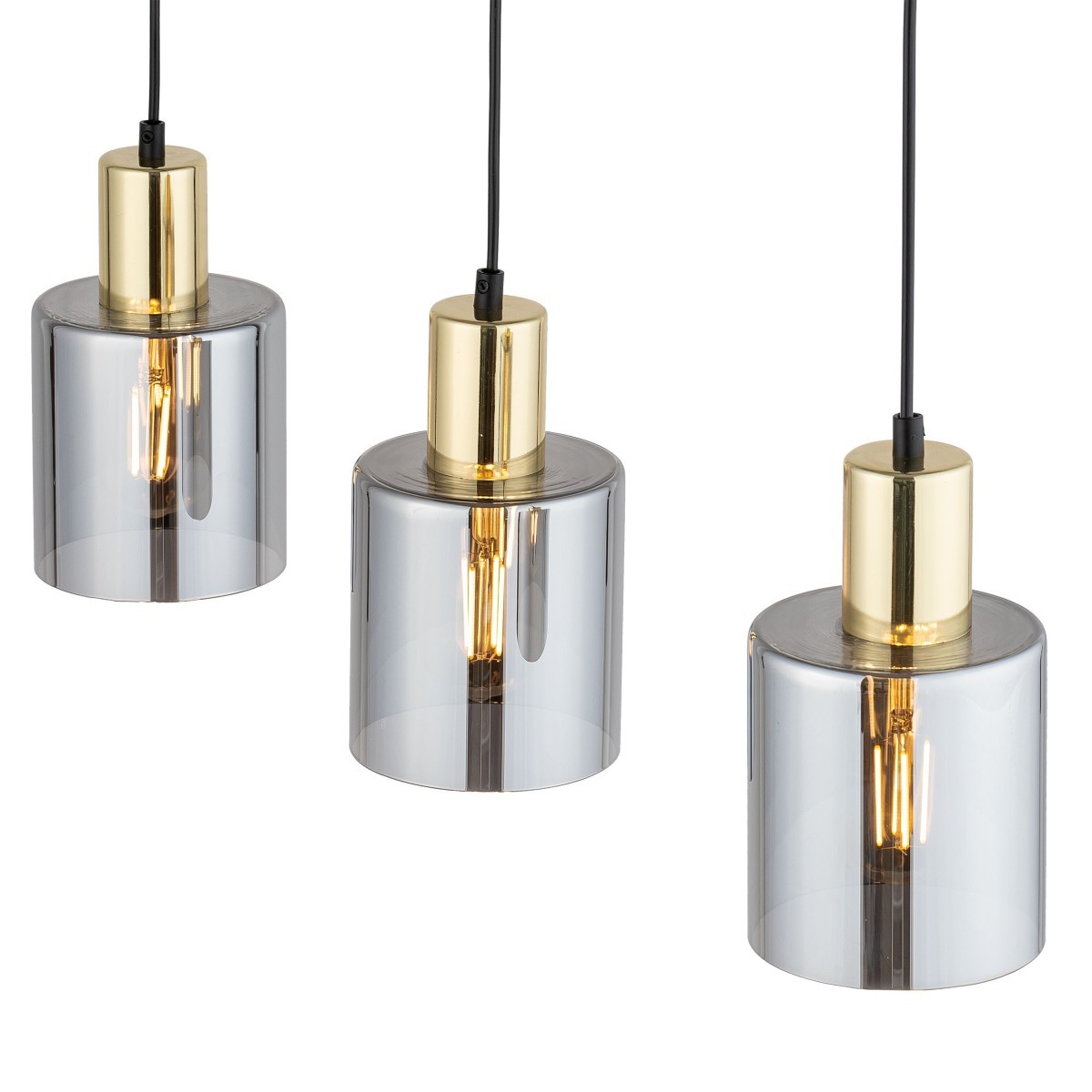 Lampa wisząca TK-Lighting SIERRA TKL6662  Lampa sufitowa kolor - złoty - czarny styl Nowoczesny  Minimalistyczny