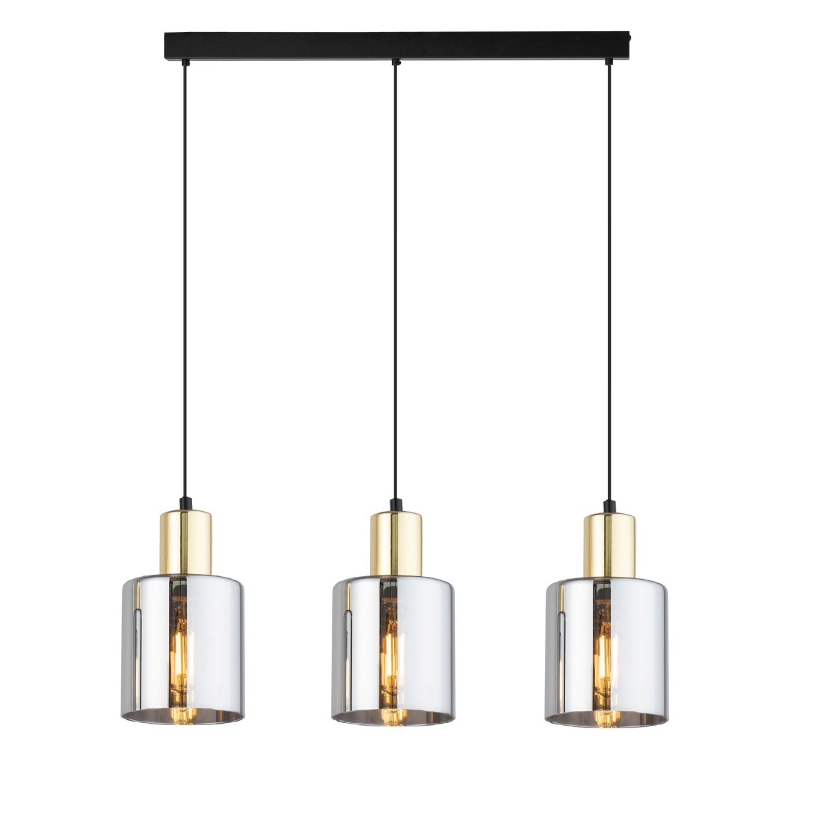 Lampa wisząca TK-Lighting SIERRA TKL6662  Lampa sufitowa kolor - złoty - czarny styl Nowoczesny  Minimalistyczny