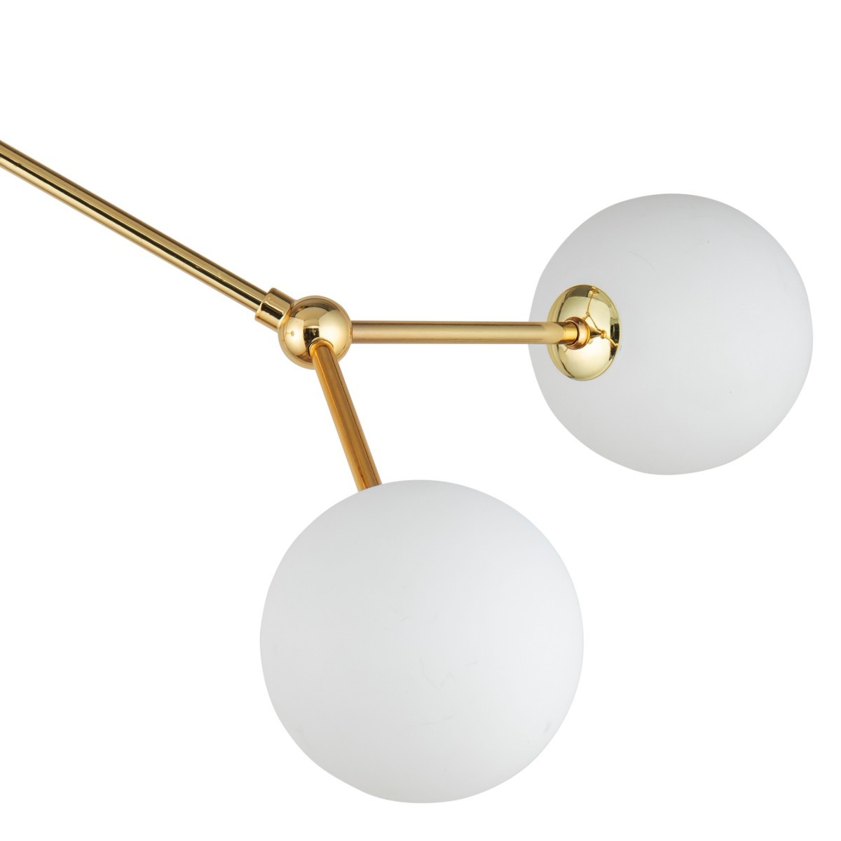 Lampa wisząca TK-Lighting FAIRY TKL6470  Lampa sufitowa kolor - złoty - biały styl Nowoczesny  Glamour