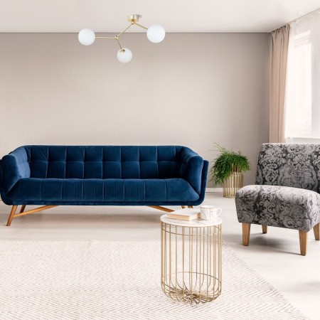 Lampa sufitowa TK-Lighting FAIRY TKL6471 kolor - złoty - biały styl Nowoczesny  Skandynawski