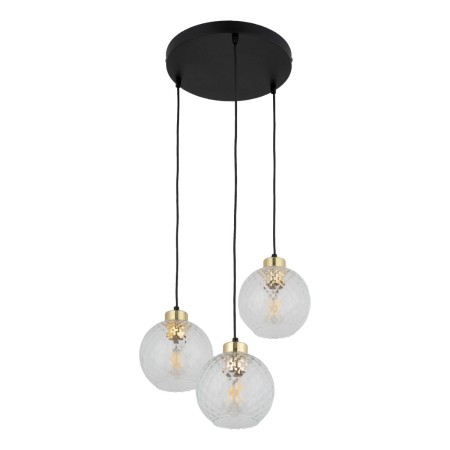 Lampa wisząca TK-Lighting DEVON TKL4586 kolor - złoty - czarny styl Nowoczesny  Klasyczny