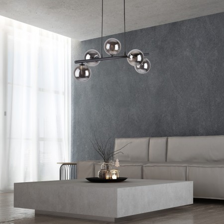 Lampa wisząca TK-Lighting ESTERA TKL6707  Lampa sufitowa kolor - czarny styl Nowoczesny