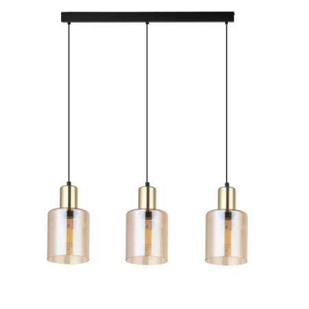 Lampa wisząca TK-Lighting SIERRA TKL6666 kolor - złoty - czarny styl Nowoczesny  Glamour