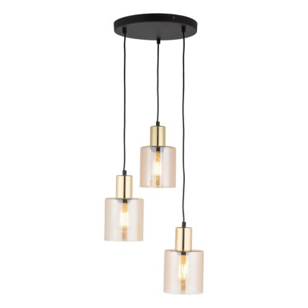 Lampa wisząca TK-Lighting SIERRA TKL6667 kolor - złoty - czarny styl Nowoczesny  Glamour