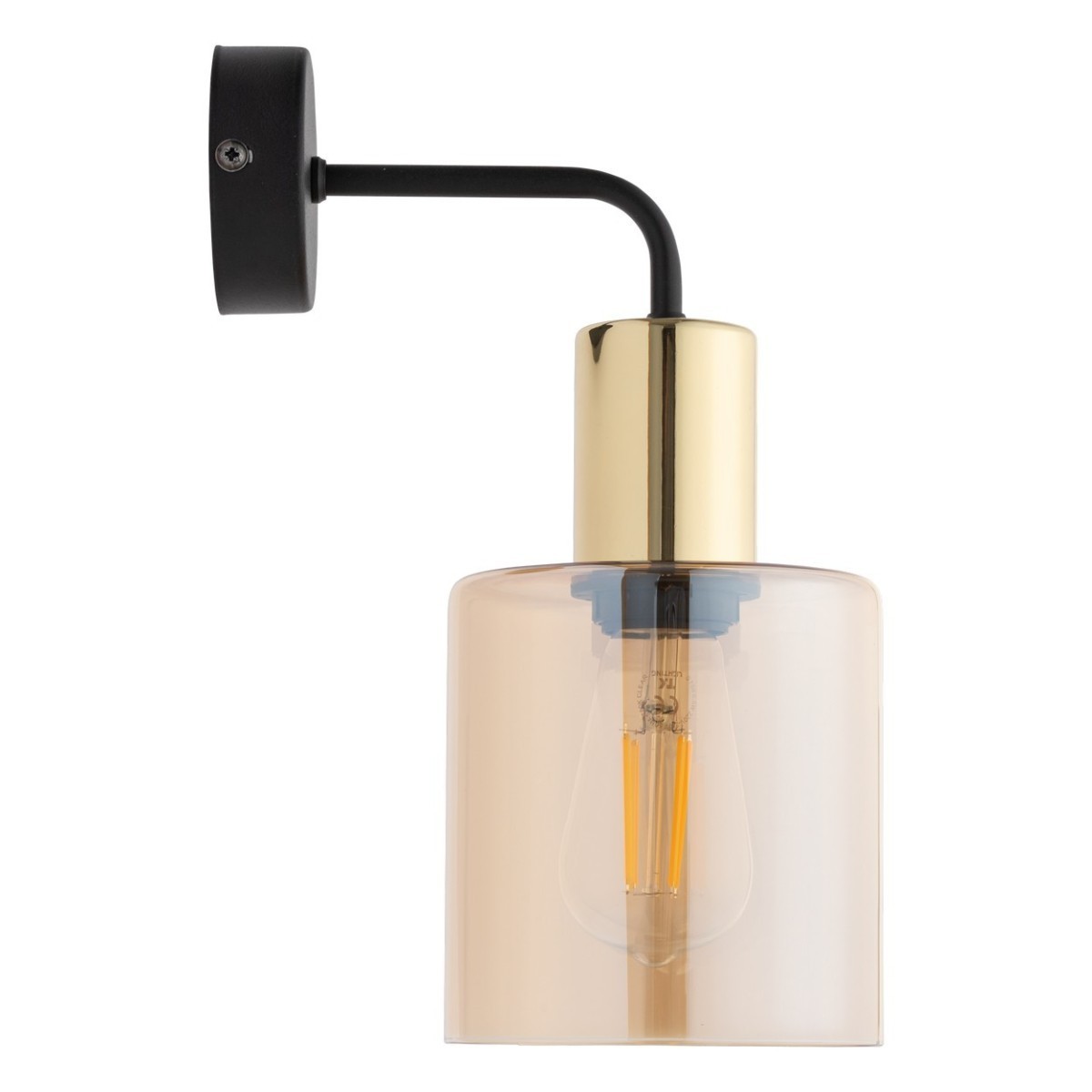 Kinkiet TK-Lighting SIERRA TKL6664 kolor - złoty - czarny styl Nowoczesny  Minimalistyczny