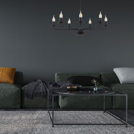 Lampa wisząca TK-Lighting LIMAL TKL4613  Lampa sufitowa kolor - czarny styl Klasyczny  Industrialny