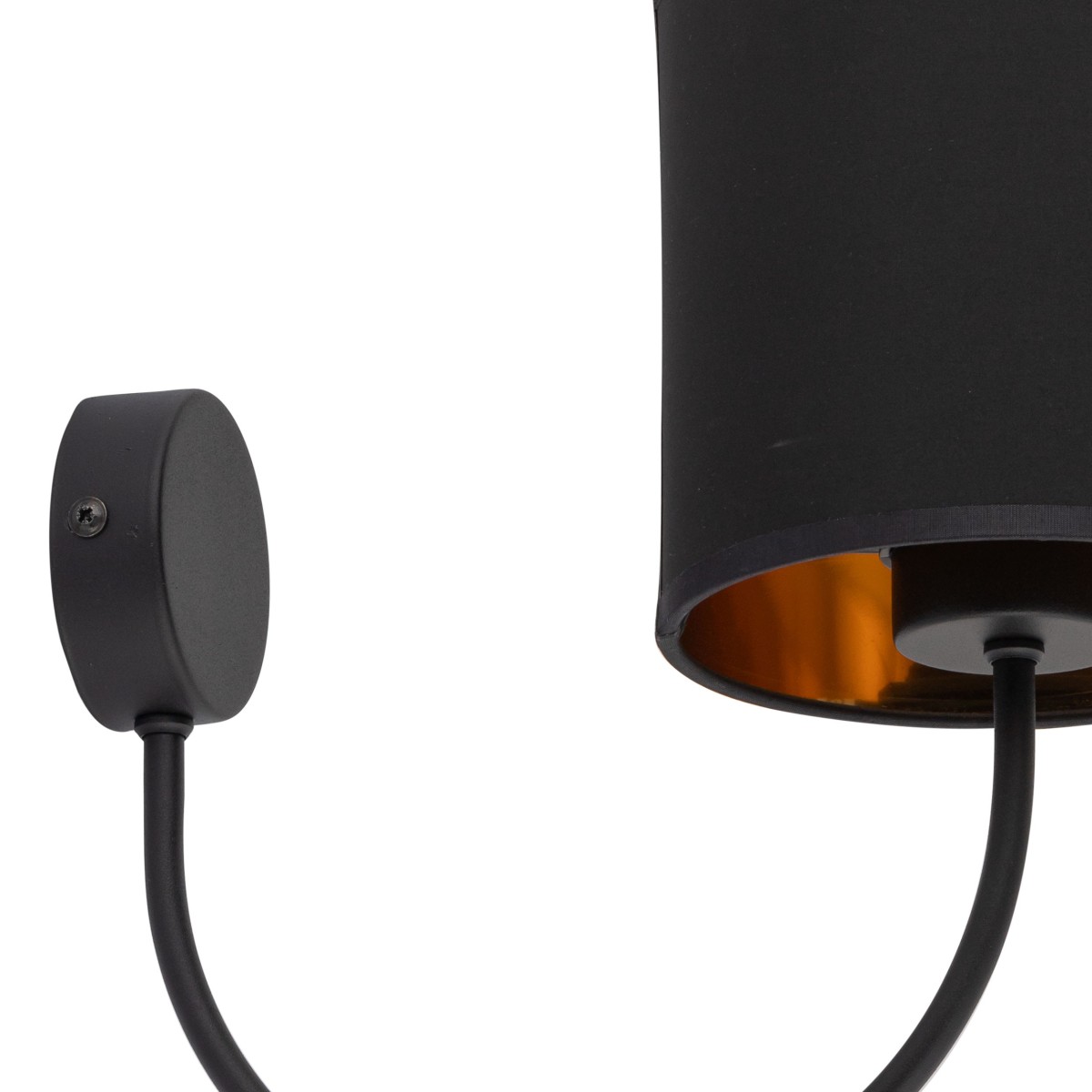 Lampa ścienna TK-Lighting TORENS TKL4593  Kinkiet kolor - czarny - złoty styl Nowoczesny  Minimalistyczny