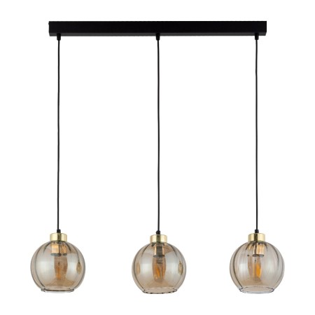 Lampa wisząca TK-Lighting DEVI TKL4638 kolor - złoty - czarny styl Nowoczesny  Glamour