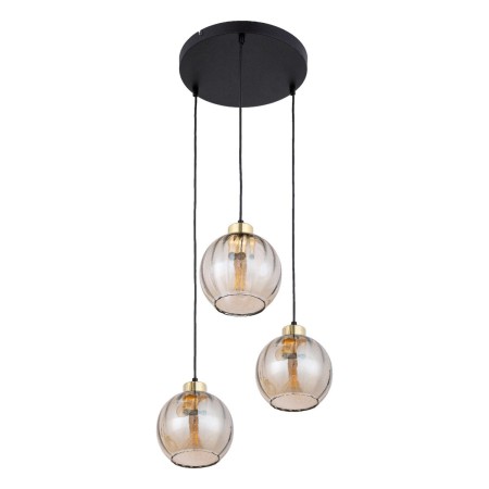 Lampa wisząca TK-Lighting DEVI TKL4637 kolor - złoty - czarny styl Nowoczesny  Glamour