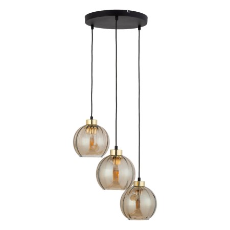 Lampa wisząca TK-Lighting DEVI TKL4637 kolor - złoty - czarny styl Nowoczesny  Glamour