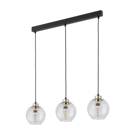 Lampa wisząca TK-Lighting DEVI TKL4580 kolor - złoty - czarny styl Nowoczesny  Glamour