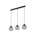 Lampa wisząca TK-Lighting DEVON TKL4628  Lampa sufitowa kolor - czarny - grafitowy styl Glamour  Hampton