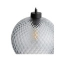 Lampa wisząca TK-Lighting DEVON TKL4627 kolor - czarny - grafitowy styl Glamour  Hampton
