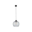 Lampa wisząca TK-Lighting DEVON TKL4626 kolor - czarny - granatowy styl Glamour  Hampton