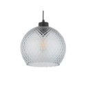 Lampa wisząca TK-Lighting DEVON TKL4626 kolor - czarny - granatowy styl Glamour  Hampton