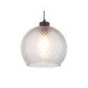 Lampa wisząca TK-Lighting DEVON TKL4626 kolor - czarny - granatowy styl Glamour  Hampton