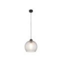 Lampa wisząca TK-Lighting DEVON TKL4626 kolor - czarny - granatowy styl Glamour  Hampton