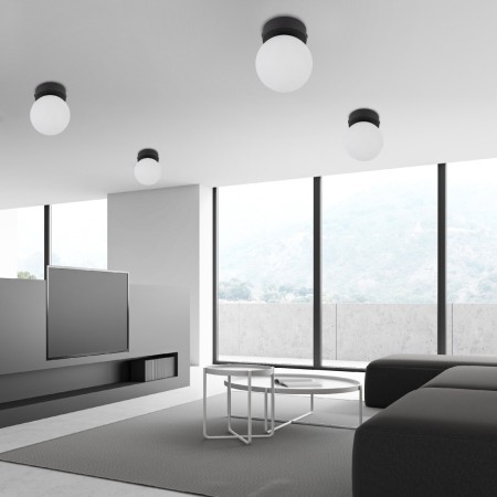 Lampa sufitowa TK-Lighting VOX TKL5613  Lampa ścienna kolor - czarny - biały styl Nowoczesny  Klasyczny