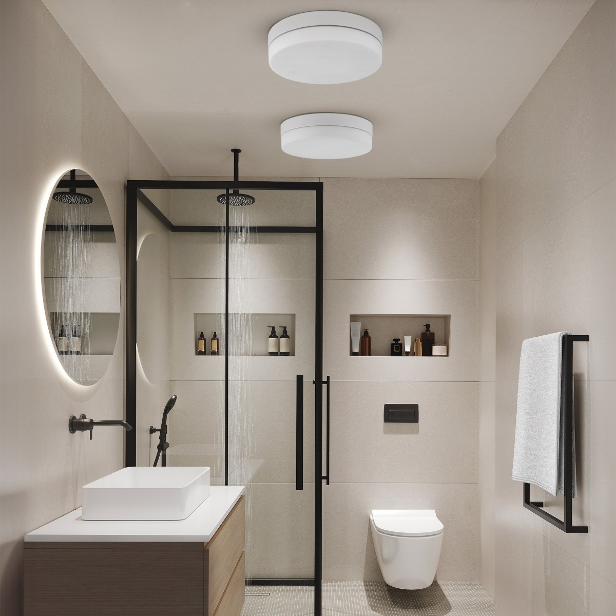 Lampa sufitowa TK-Lighting PORI TKL864  Lampa sufitowa kolor - biały styl Nowoczesny  Klasyczny