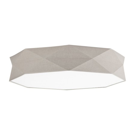 Lampa sufitowa TK-Lighting KANTOOR TKL6196 kolor - biały - len styl Klasyczny  Boho