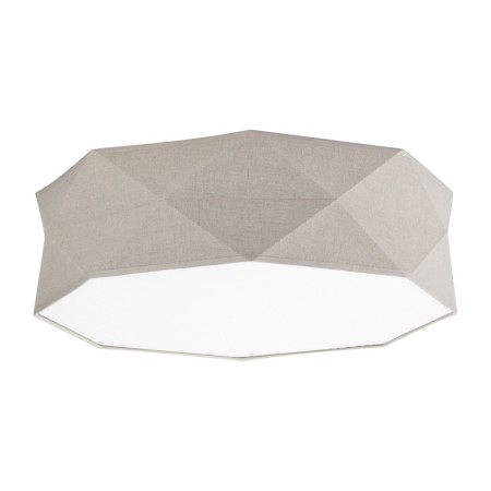 Lampa sufitowa TK-Lighting KANTOOR TKL6195 kolor - biały - len styl Klasyczny  Boho