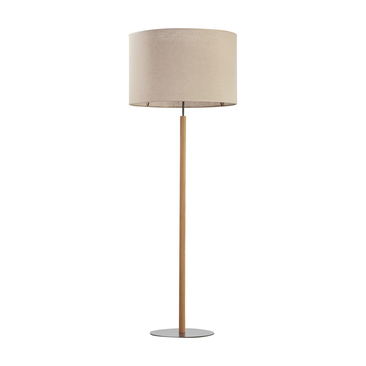 Lampa podłogowa TK-Lighting DEVA TKL5199 kolor - sosna - czarny styl Skandynawski  Rustykalny