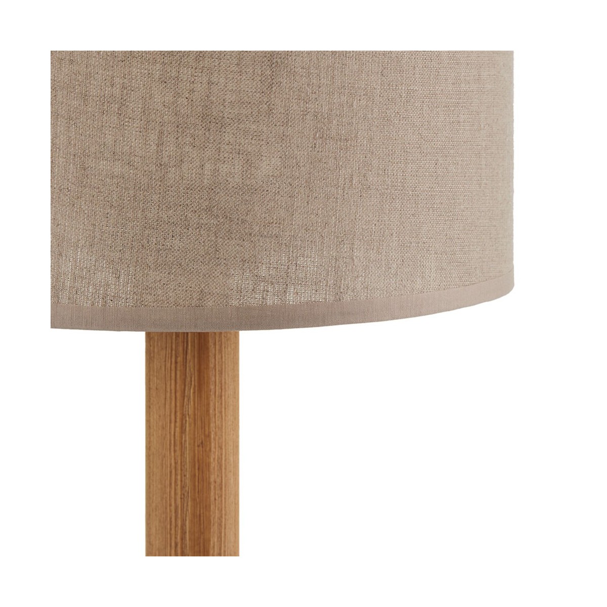 Lampka nocna TK-Lighting DEVA TKL5192 kolor - sosna - czarny styl Skandynawski  Rustykalny