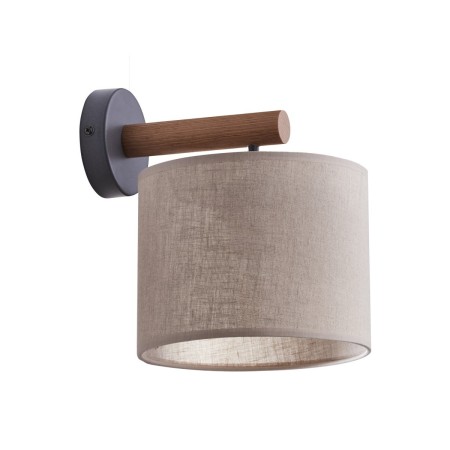 Lampa ścienna TK-Lighting DEVA TKL6106  Kinkiet kolor - sosna - czarny styl Skandynawski  Rustykalny
