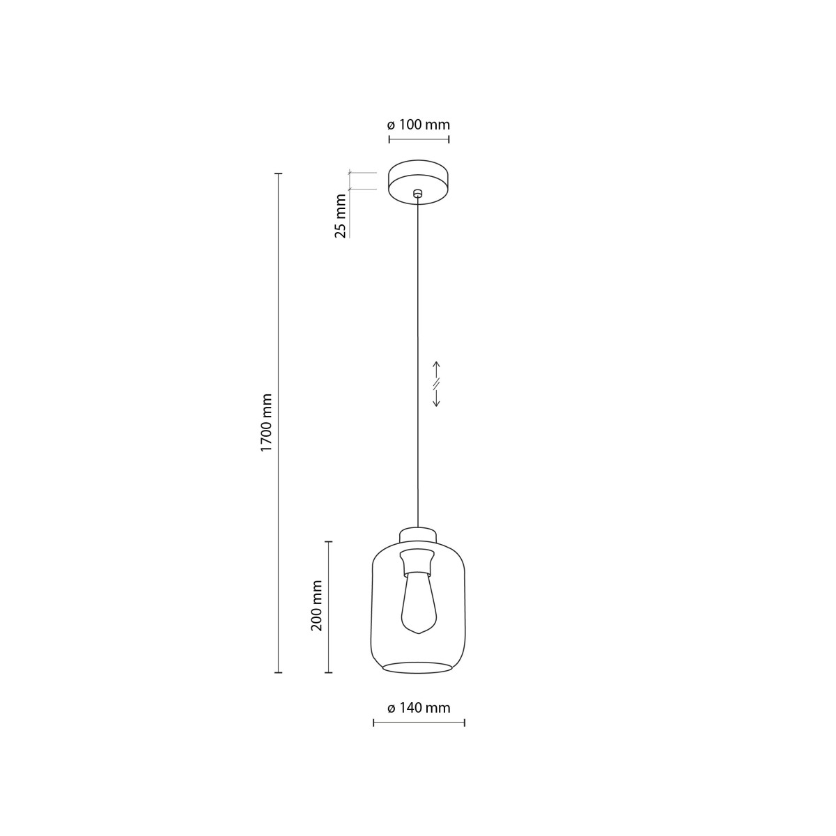 Lampa wisząca TK-Lighting MARCO TKL6696  Lampa sufitowa kolor - złoty - czarny styl Nowoczesny  Glamour