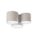 Lampa sufitowa TK-Lighting MONA TKL6591 kolor - biały - len styl Skandynawski