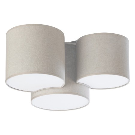 Lampa sufitowa TK-Lighting MONA TKL6591 kolor - biały - len styl Skandynawski