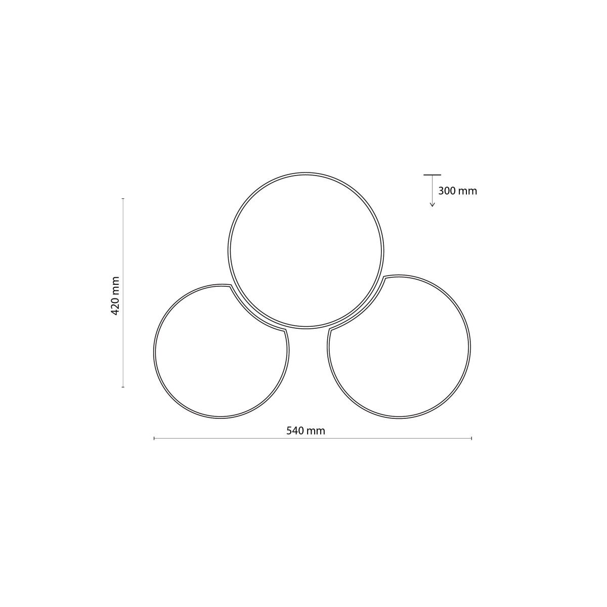 Lampa sufitowa TK-Lighting MONA TKL6591 kolor - biały - len styl Skandynawski
