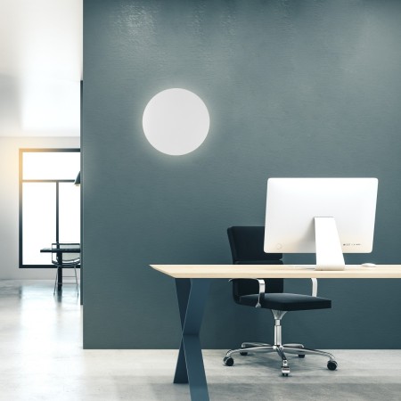 Lampa ścienna TK-Lighting LUNA TKL6011  Kinkiet kolor - biały styl Nowoczesny  Loftowy