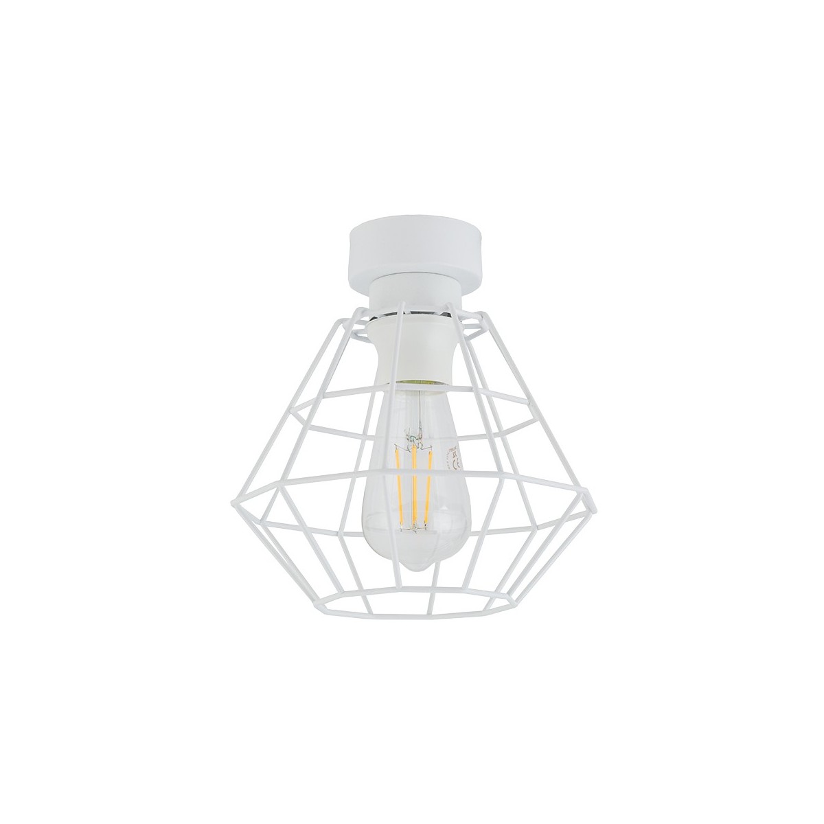 Lampa sufitowa TK-Lighting DIAMOND TKL6209 kolor - biały styl Nowoczesny  Loftowy