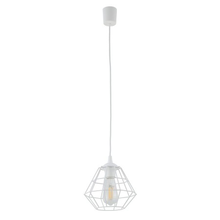 Lampa wisząca TK-Lighting DIAMOND TKL6211 kolor - biały styl Nowoczesny  Loftowy