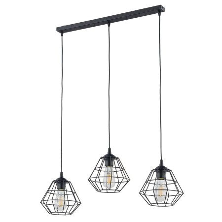 Lampa wisząca TK-Lighting DIAMOND TKL6203 kolor - czarny styl Nowoczesny  Loftowy