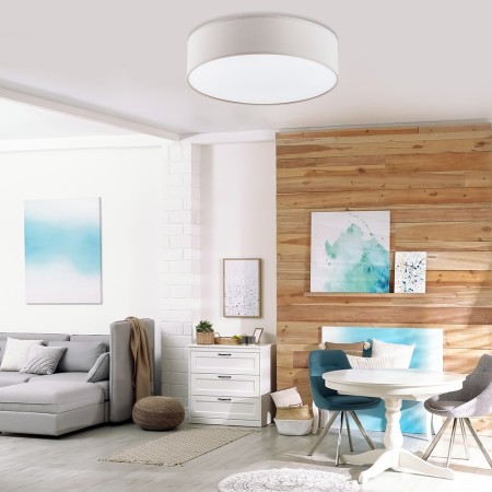 Lampa sufitowa TK-Lighting RONDO TKL3337 kolor - biały - cappuccino styl Klasyczny  Boho