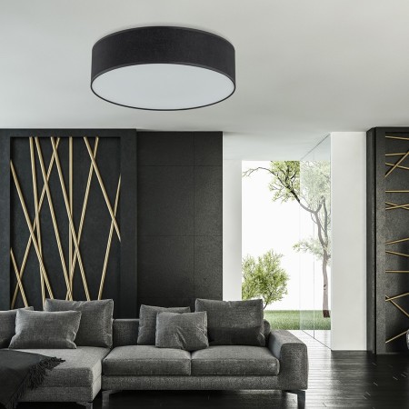 Lampa sufitowa TK-Lighting RONDO TKL3335 kolor - biały - czarny styl Klasyczny  Minimalistyczny