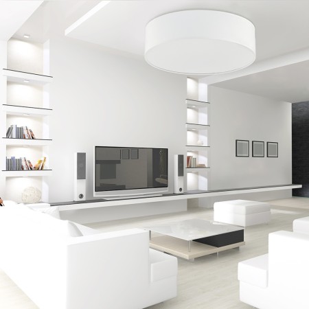 Lampa sufitowa TK-Lighting RONDO TKL3330 kolor - biały styl Klasyczny  Skandynawski