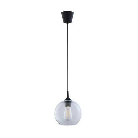 Lampa wisząca TK-Lighting CUBUS TKL6080 kolor - czarny - transparentny styl Klasyczny  Minimalistyczny
